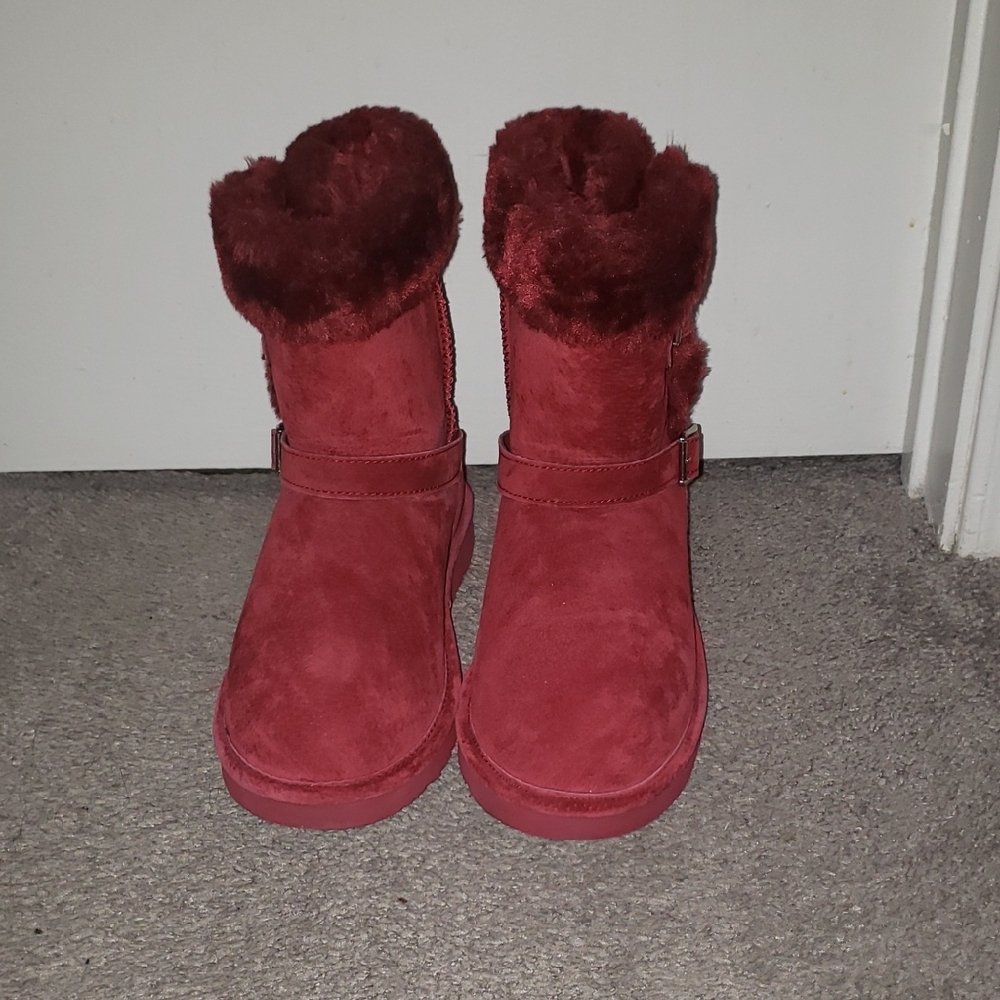 Lamo Rich Red Winter Boots